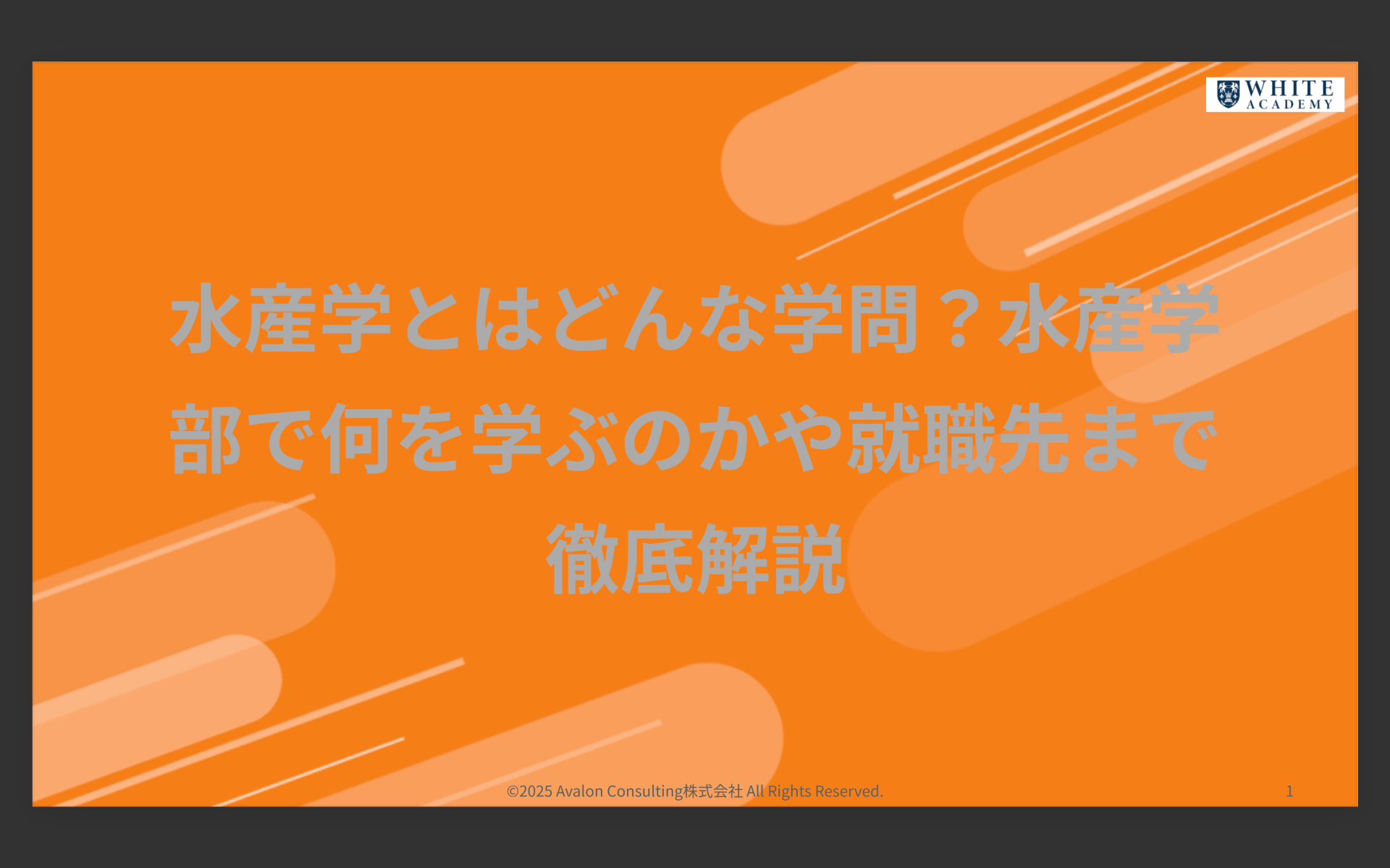 水産学とはどんな学問?水産学部で何を学ぶのかや就職先まで徹底解説