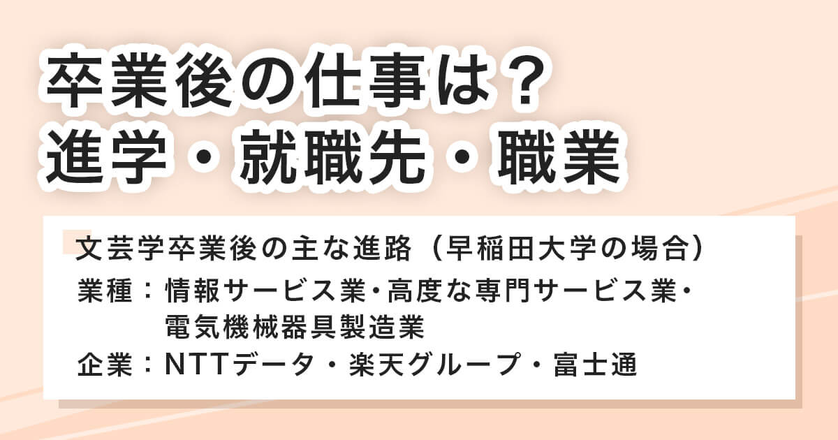 卒業後の進路