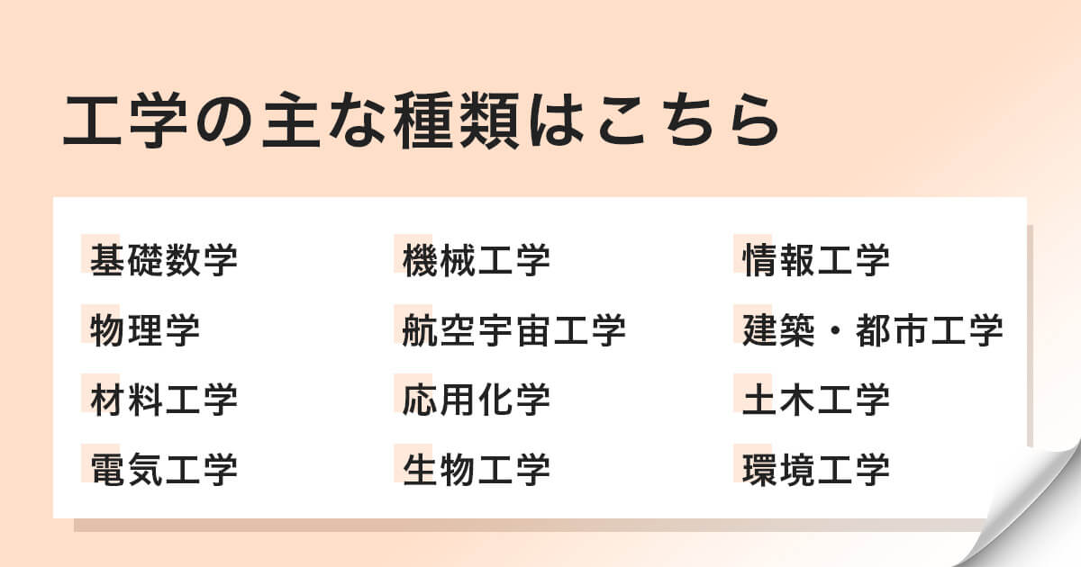 工学とは何を学ぶ？種類や学ぶことを解説