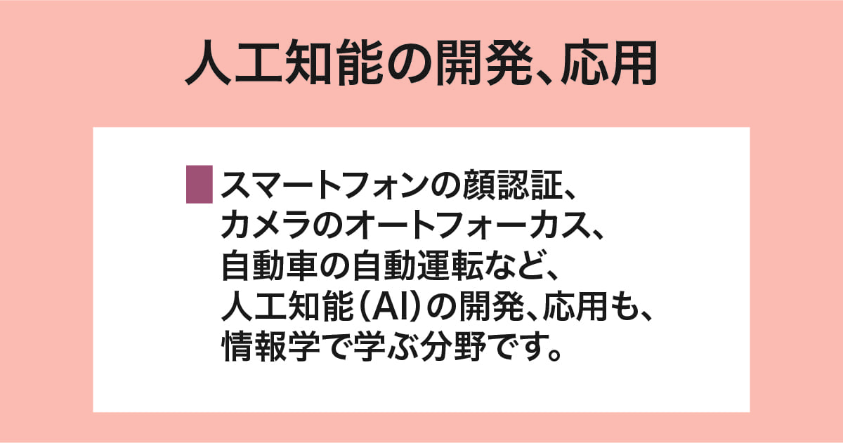 人工知能の開発、応用