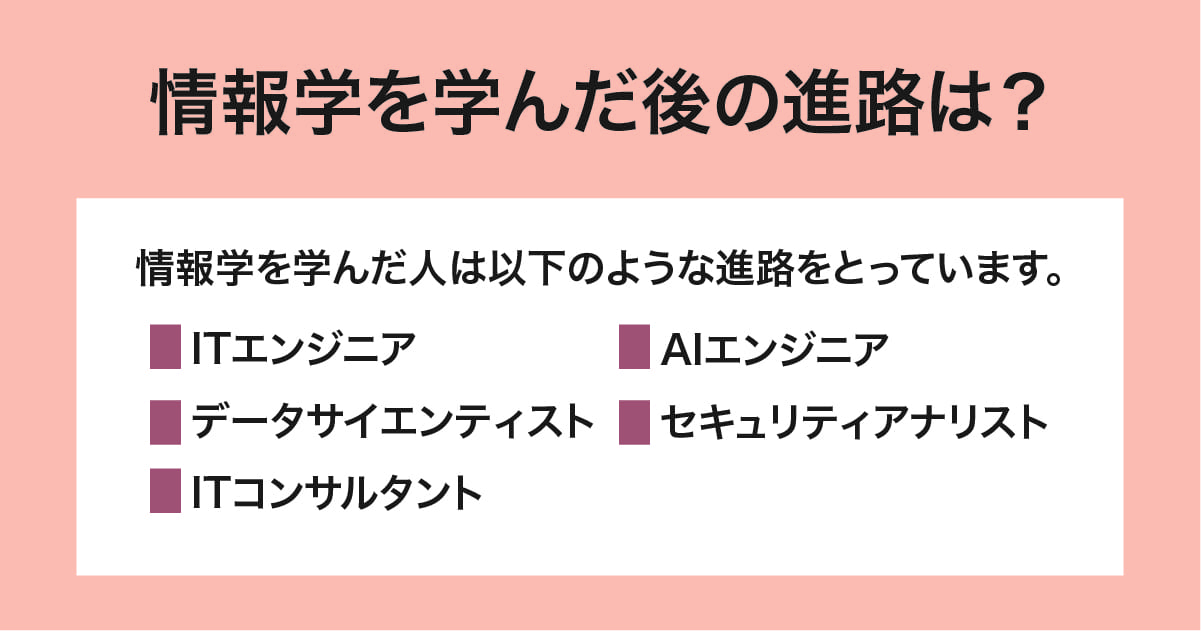 進路・就職先・職業