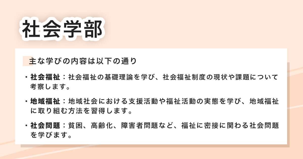 社会学部