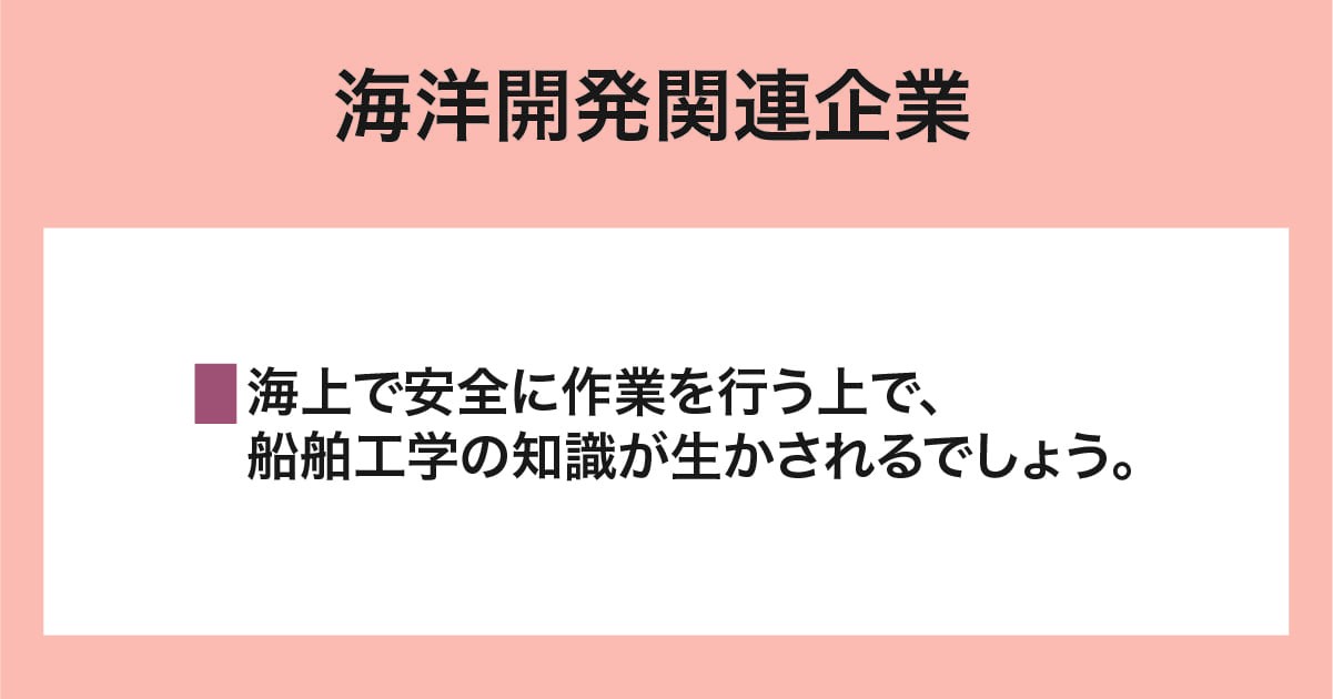 海洋開発関連企業
