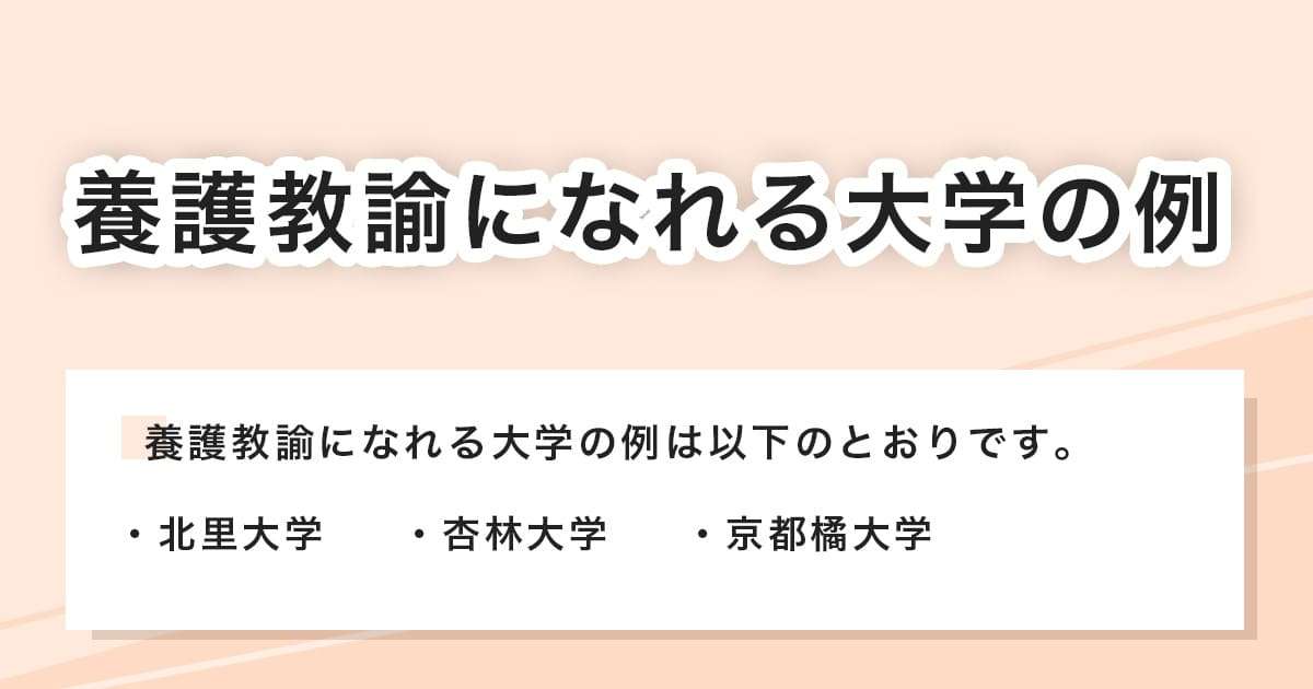 大学の例