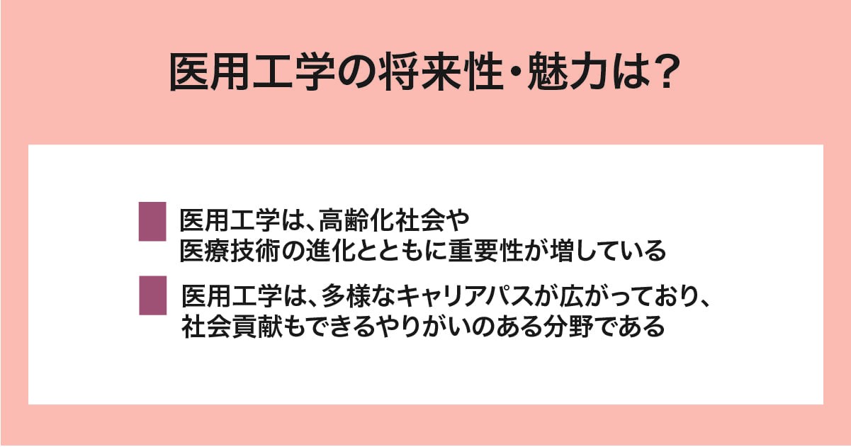 医用工学の将来性や魅力とは