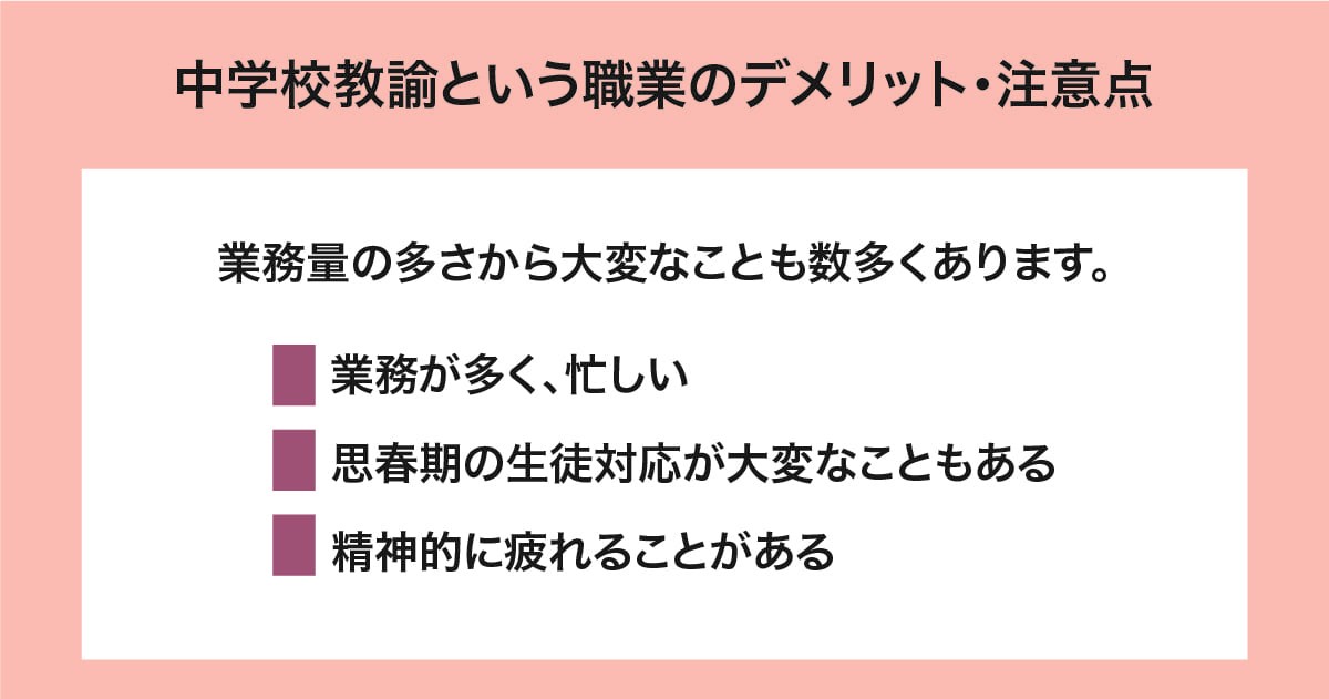 デメリット・注意点