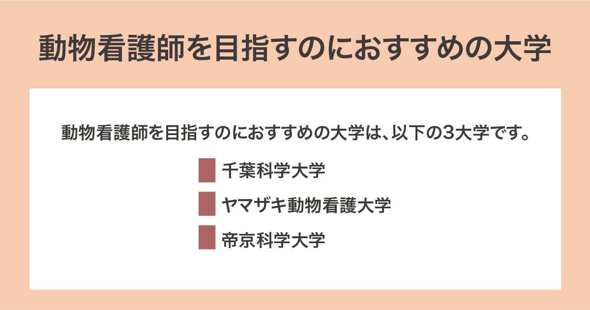 おすすめの大学