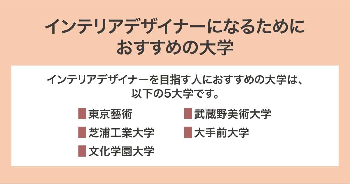 おすすめの大学