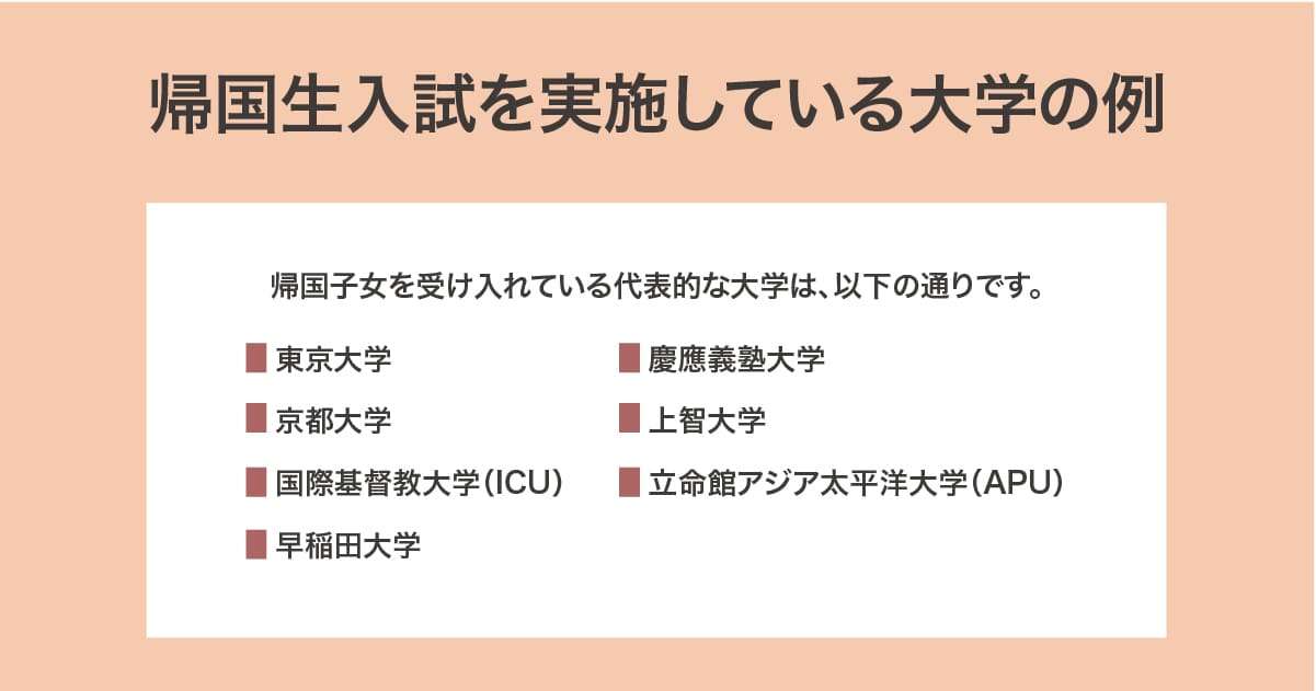 大学の例