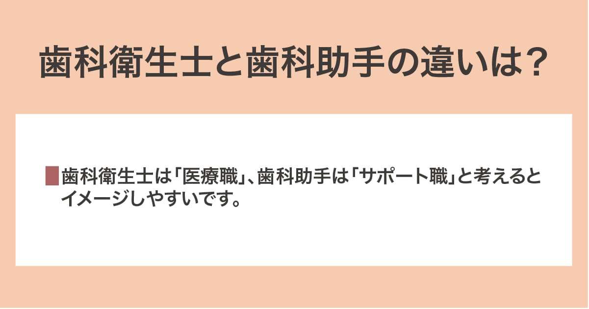歯科衛生士,歯科助手