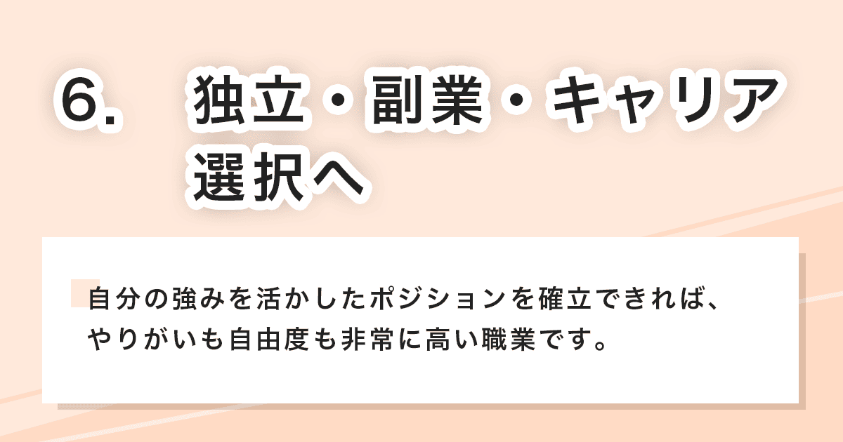 独立・副業・キャリア選択