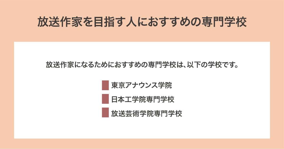 おすすめの専門学校