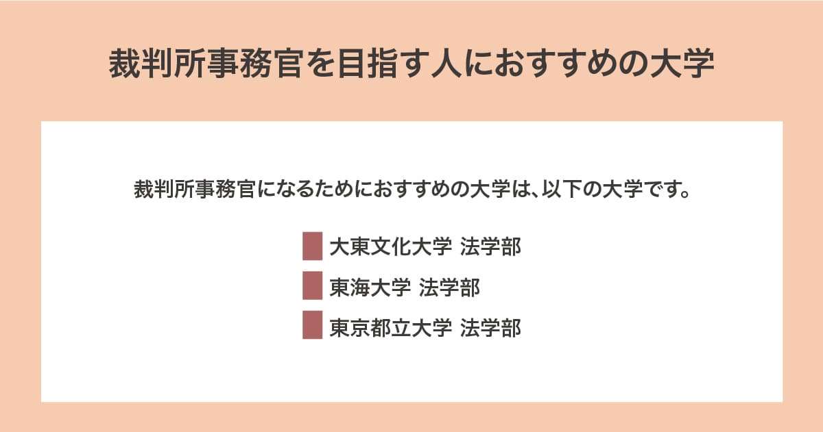 おすすめの大学