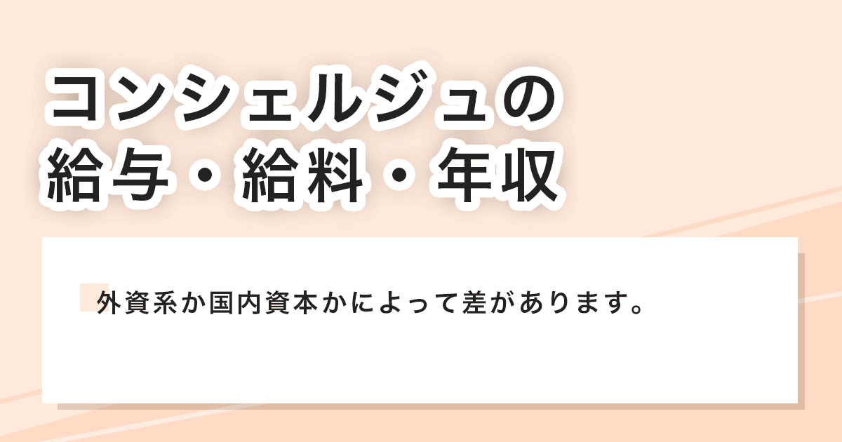 給料・給与・年収