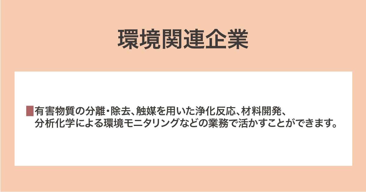 環境関連企業
