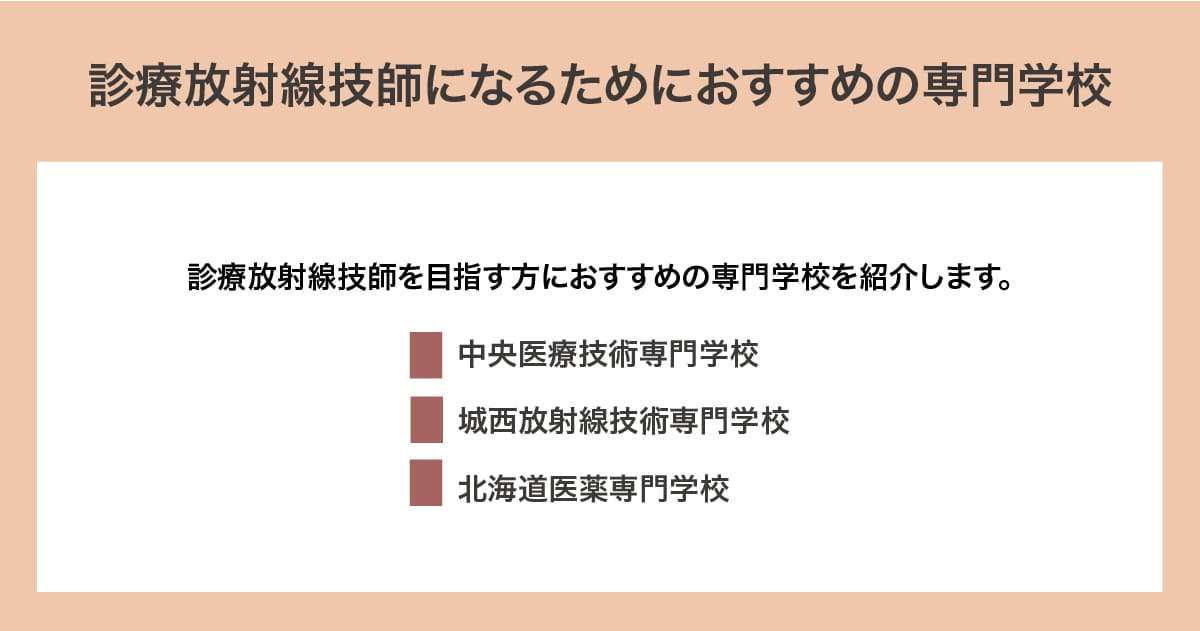 おすすめの専門学校