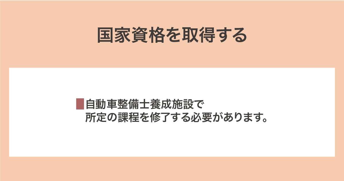 国家資格を取得する