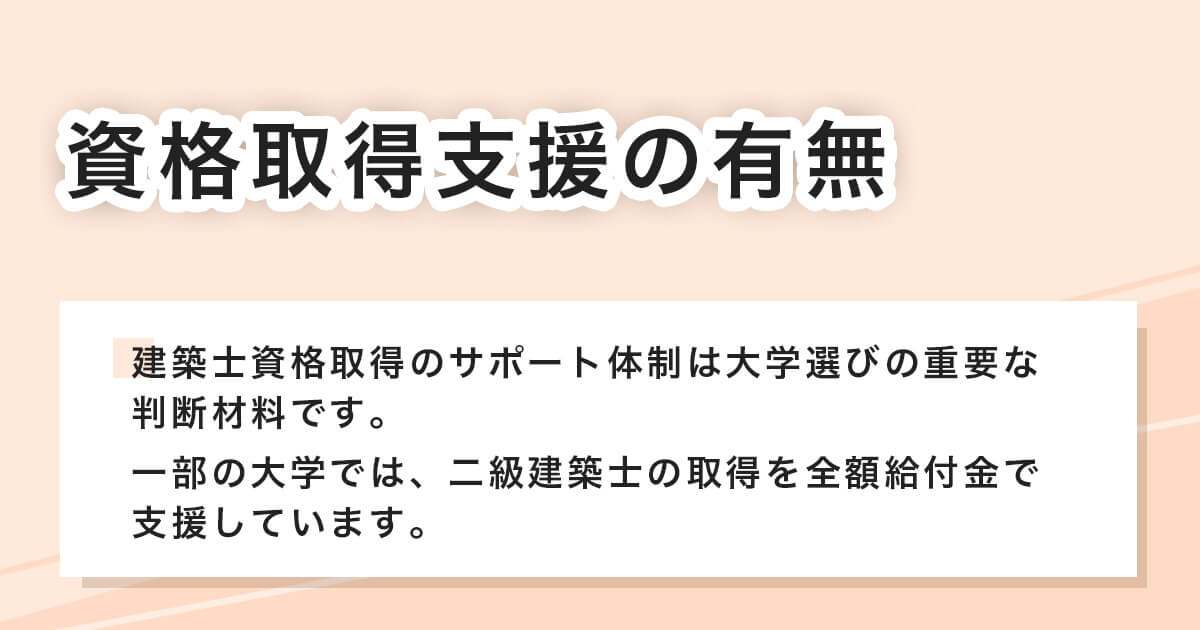資格取得支援の有無