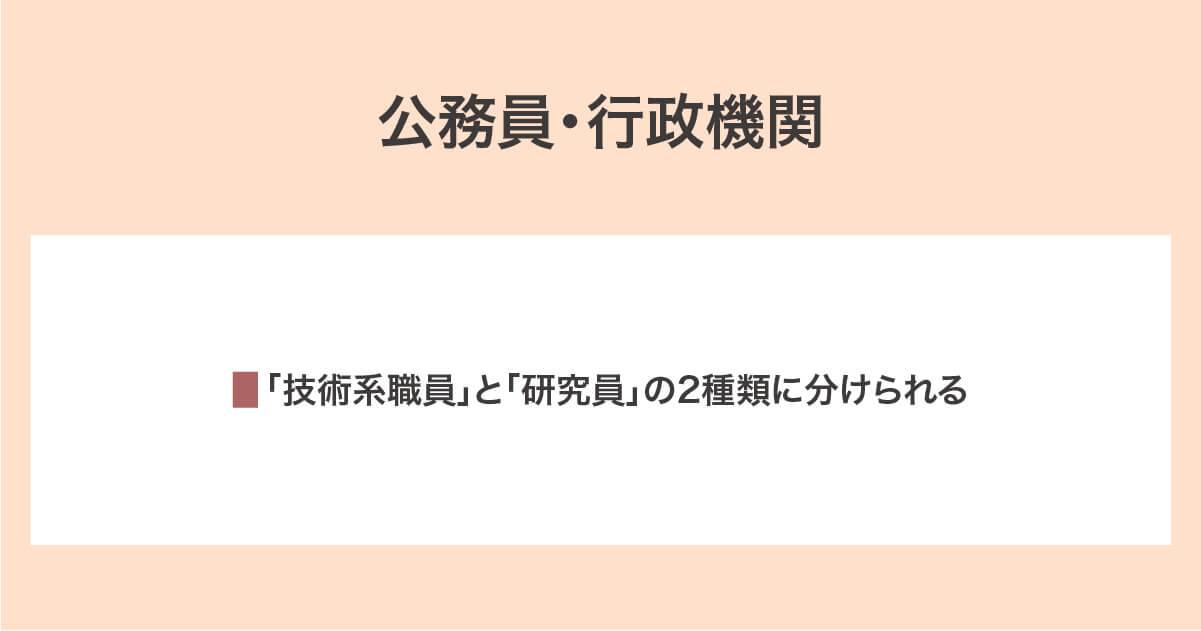 公務員・行政機関