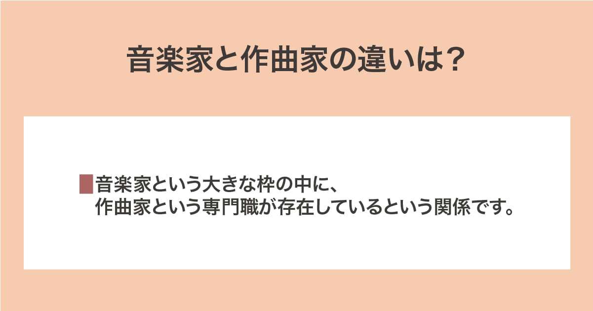音楽家、作曲家