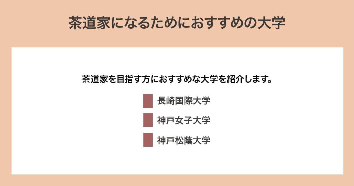 おすすめの大学
