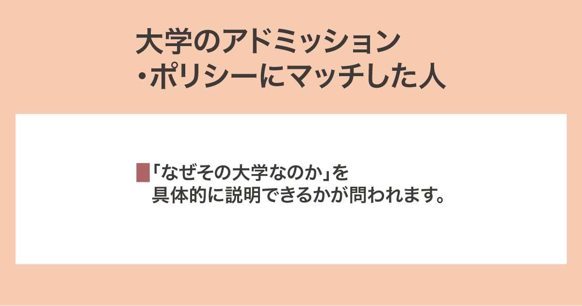 アドミッション・ポリシー